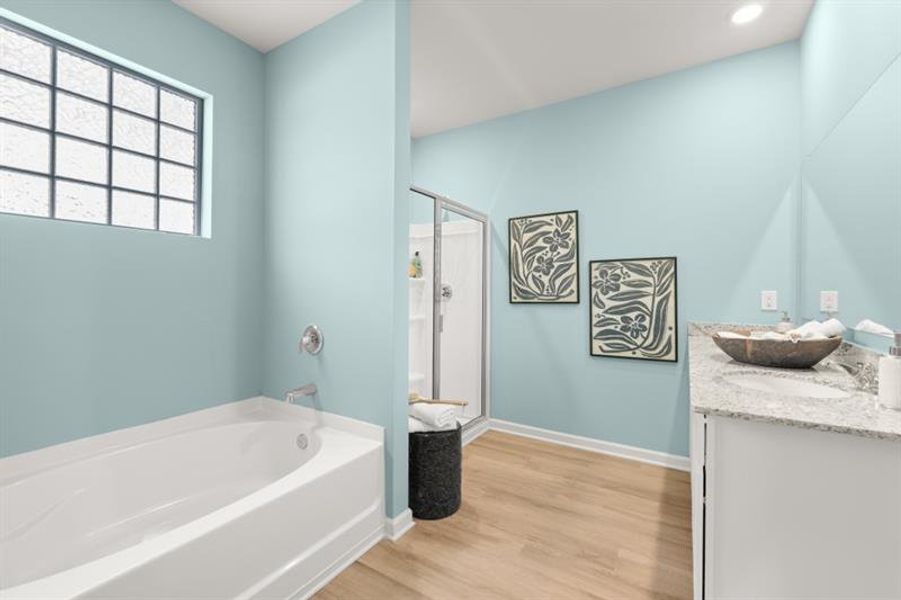 Furnished interior view inside a new home in Northberry, Rome (Image 19).