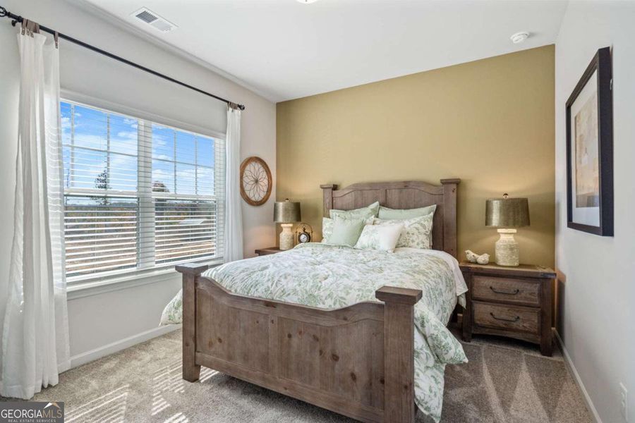 Furnished interior view inside a new home in Bryson Farms, Byron (Image 26).