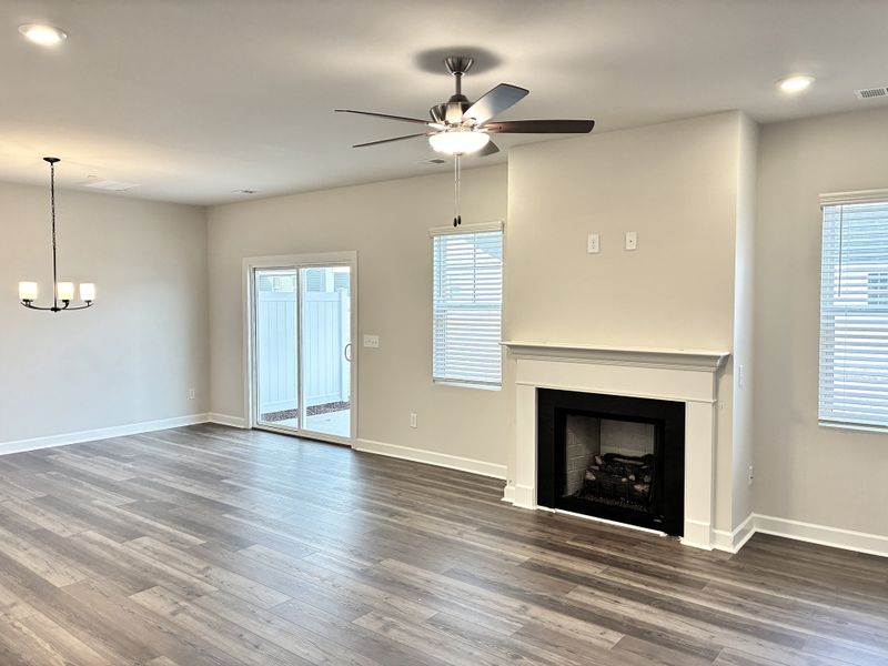 Spacious, unfurnished interior of a new home in Reidville Town Center, Reidville (Image 12). Spacious, unfurnished interior of a new home in Reidville Town Center, Reidville (Image 12).
