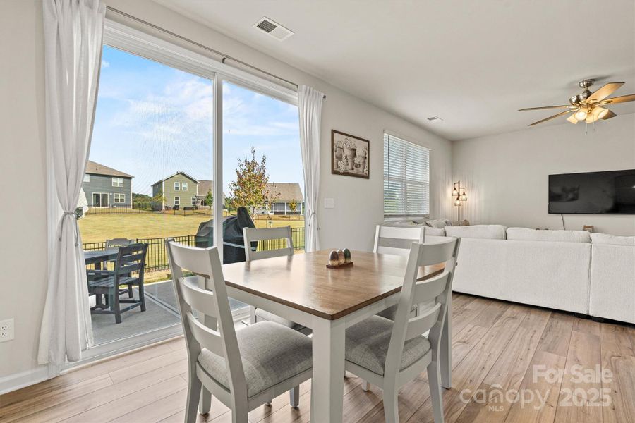 Furnished interior view inside a new home in Waxhaw Landing, Monroe (Image 13).