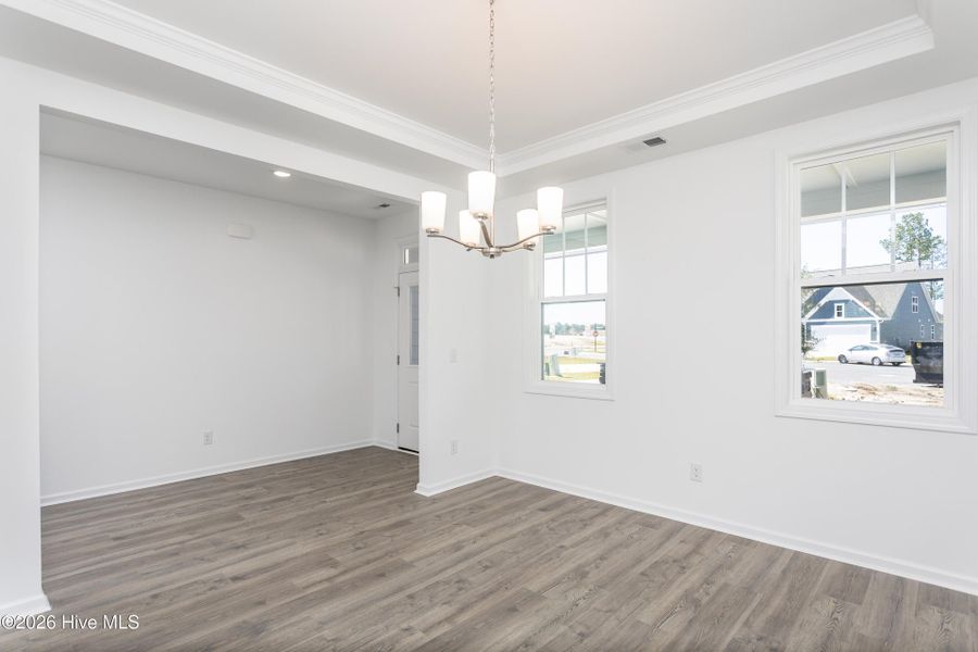 Spacious, unfurnished interior of a new home in Terrapin, Leland (Image 15).