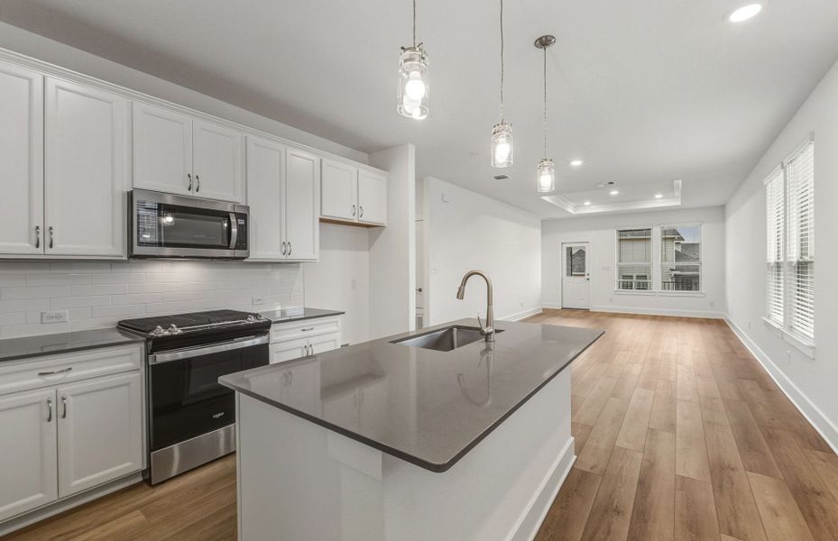 Furnished interior view inside a new home in Saddleback at Santa Rita Ranch, Liberty Hill (Image 11).