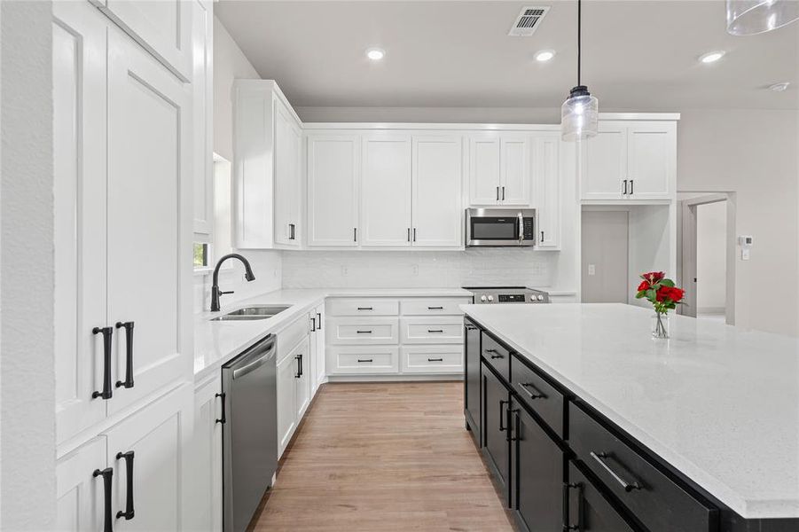 Furnished interior view inside a new home in , Springtown (Image 12). Furnished interior view inside a new home in , Springtown (Image 12).