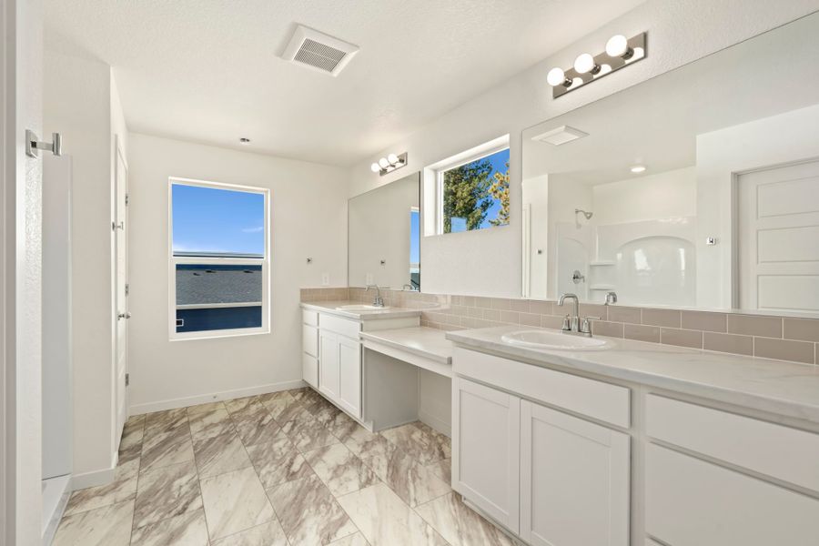 Representative furnished interior of a home built from the Welby by Baessler Homes in Hudson Hills, Hudson (Image 26). Representative furnished interior of a home built from the Welby by Baessler Homes in Hudson Hills, Hudson (Image 26).