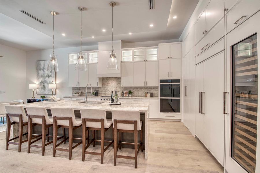 Furnished interior view inside a new home in , Palm Beach Gardens (Image 39).