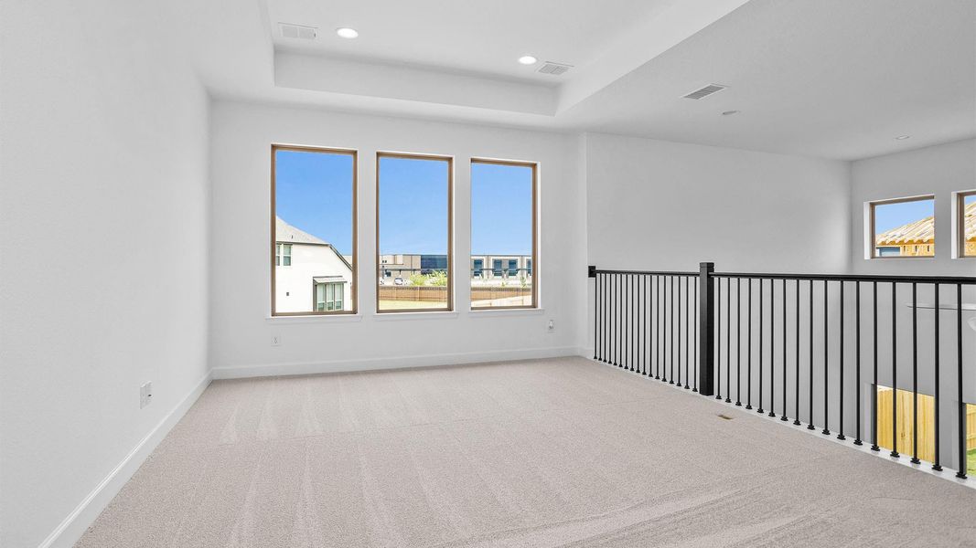 Spacious, unfurnished interior of a new home in Elyson, Katy (Image 8). Spacious, unfurnished interior of a new home in Elyson, Katy (Image 8).