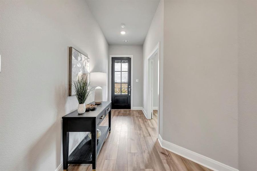 Furnished interior view inside a new home in Talia – Garden Series, Mesquite (Image 5).