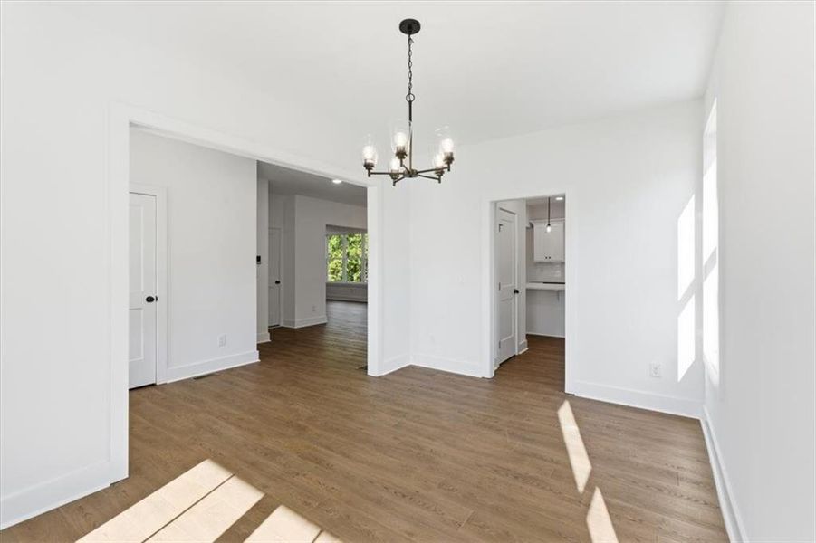 Spacious, unfurnished interior of a new home in , Cartersville (Image 36).