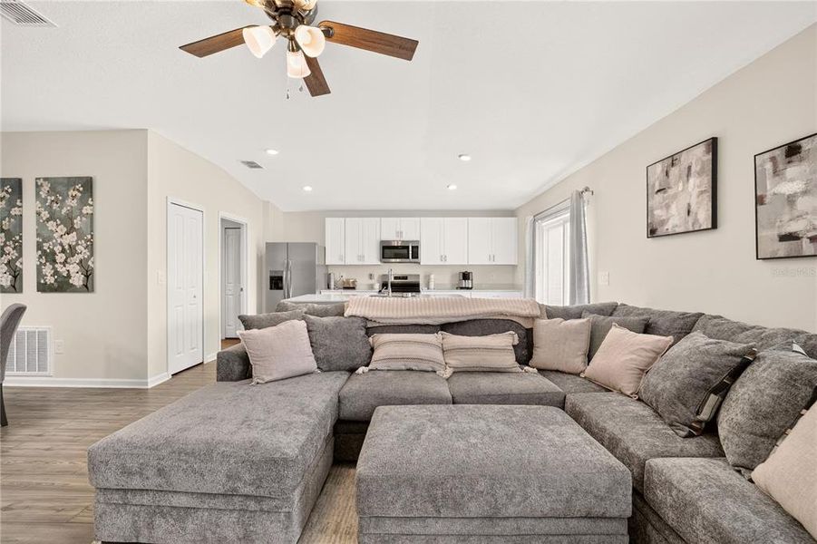 Furnished interior view inside a new home in Marion Ranch, Ocala (Image 6). Furnished interior view inside a new home in Marion Ranch, Ocala (Image 6).
