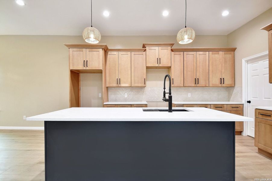 Furnished interior view inside a new home in , Moore (Image 16).