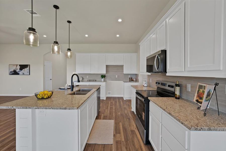 Furnished interior view inside a new home in , Mabank (Image 4).