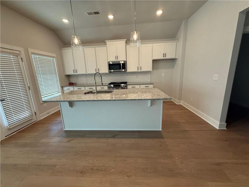 Furnished interior view inside a new home in The Fairways at Mirror Lake, Villa Rica (Image 5). Furnished interior view inside a new home in The Fairways at Mirror Lake, Villa Rica (Image 5).