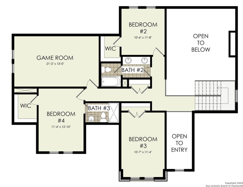 2D floor plan layout of this home in , Wimberley, TX (Image 4). 2D floor plan layout of this home in , Wimberley, TX (Image 4).