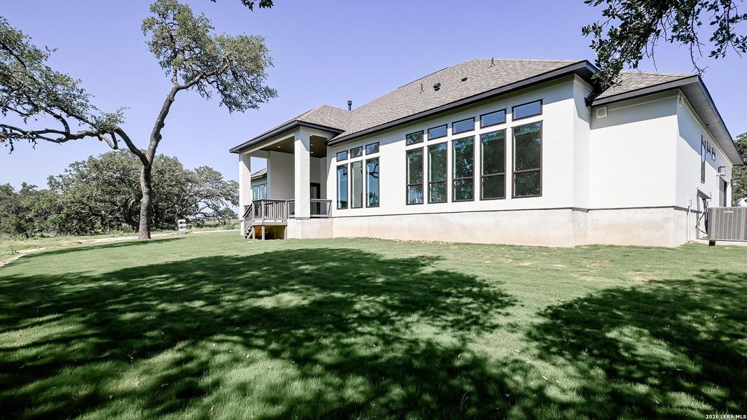 Exterior details and patio area of a home in Thornebrook, Bulverde (Image 3). Exterior details and patio area of a home in Thornebrook, Bulverde (Image 3).