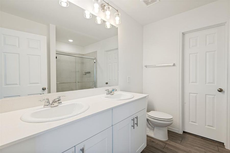 Furnished interior view inside a new home in , Forney (Image 18).