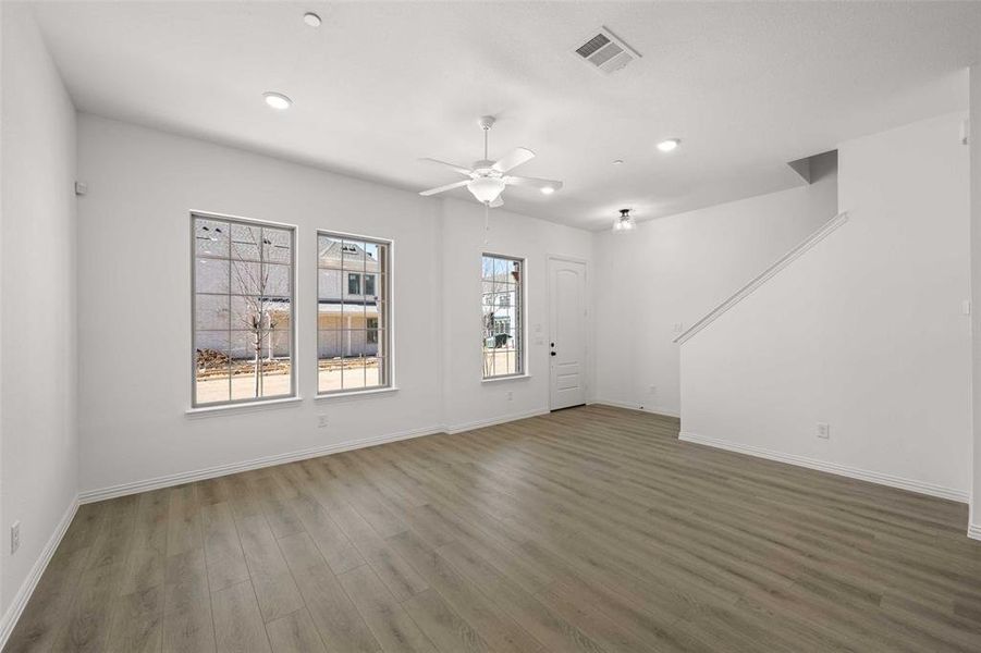 Spacious, unfurnished interior of a new home in Parkside, Mansfield (Image 21). Spacious, unfurnished interior of a new home in Parkside, Mansfield (Image 21).