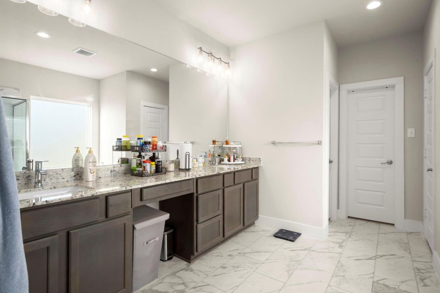 Furnished interior view inside a new home in Bradbury Forest, Spring (Image 33).