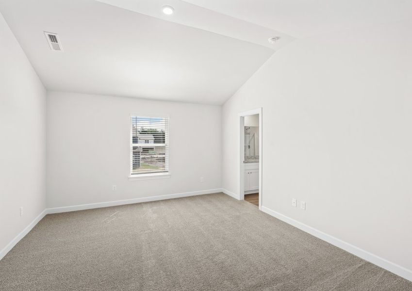 Relaxation awaits in the master bedroom Relaxation awaits in the master bedroom