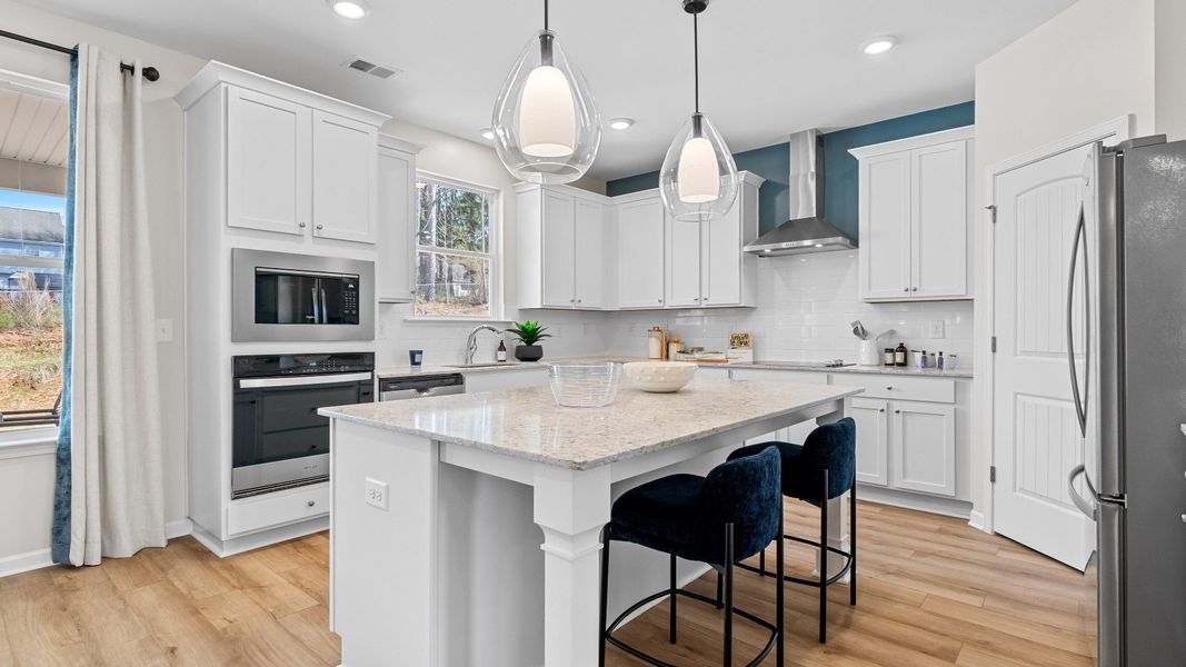 Furnished interior view inside a new home in Bowers Farm, McDonough (Image 12).