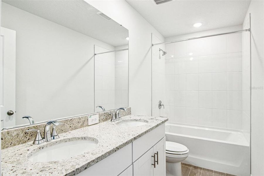 Furnished interior view inside a new home in Two Rivers - Classic Series, Zephyrhills (Image 8).