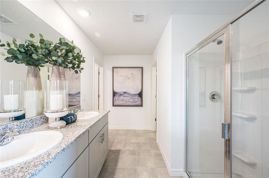 Furnished interior view inside a new home in Palm Wind, Hudson (Image 9).