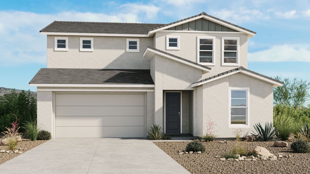 Representative exterior photo of a completed home built from the Legacy by Taylor Morrison in Ladera Trails, Peoria, AZ (Image 3).