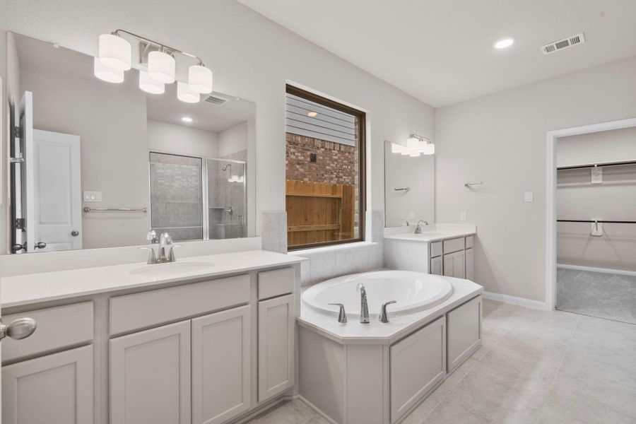 Furnished interior view inside a new home in Wildtree, Magnolia (Image 12).