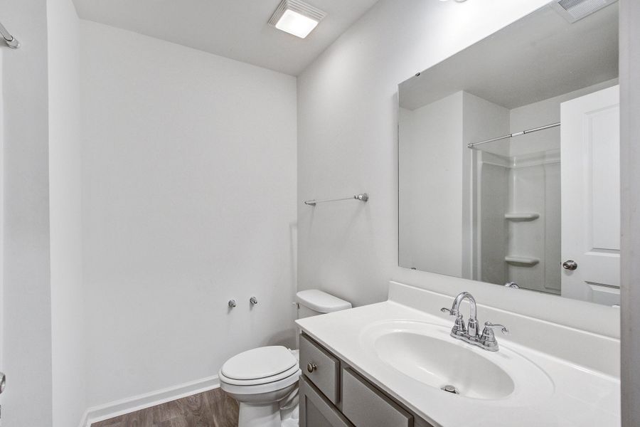 Furnished interior view inside a new home in , Summerville (Image 6). Furnished interior view inside a new home in , Summerville (Image 6).