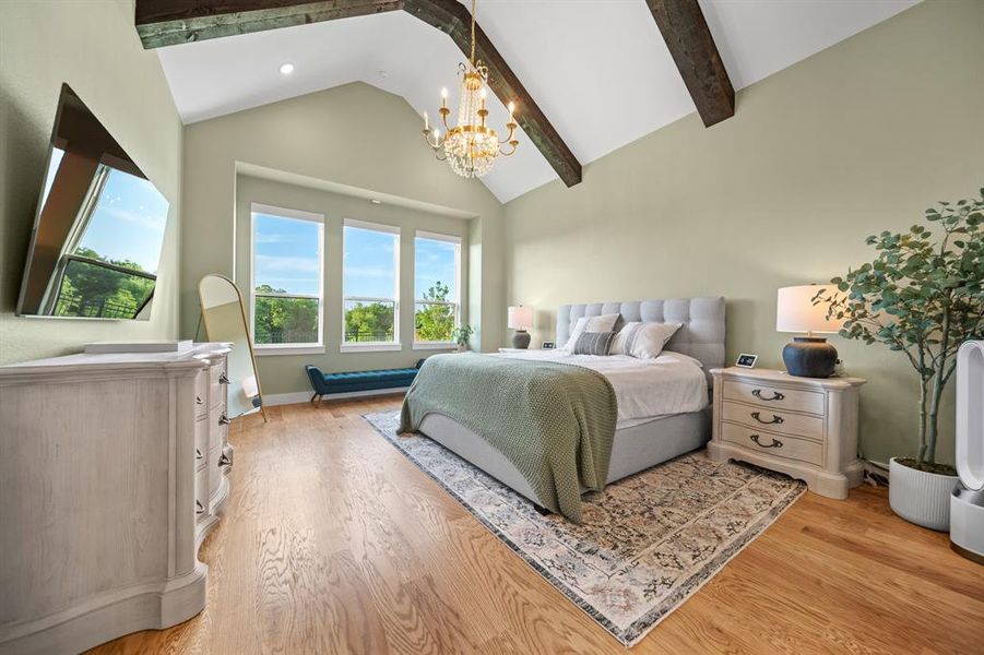 Furnished interior view inside a new home in , Prosper (Image 15).