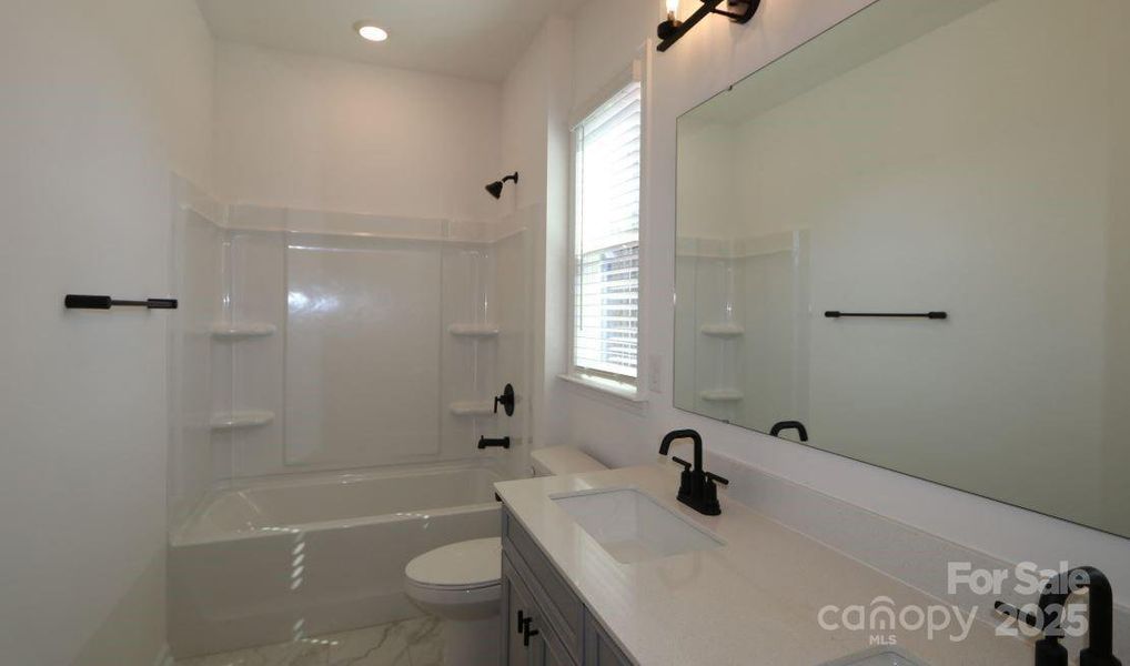 Secondary bathroom