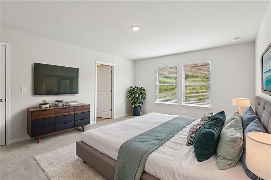 Furnished interior view inside a new home in Ivey Township, Dallas (Image 5).