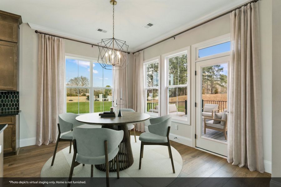 Furnished interior view inside a new home in Walnut Grove, Easley (Image 9).