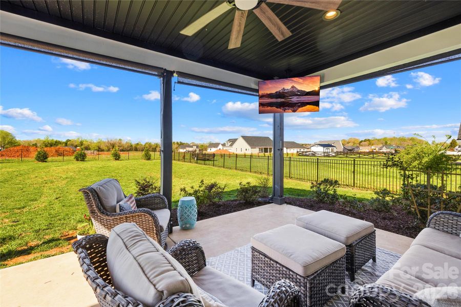 Exterior details and patio area of a home in , Salisbury (Image 3).