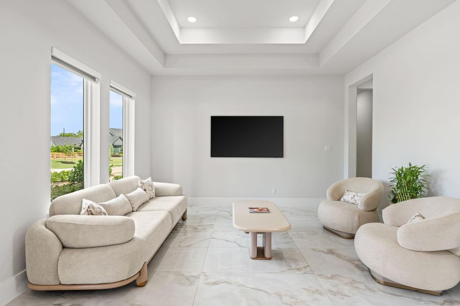 Furnished interior view inside a new home in Fulshear Run, Fulshear (Image 40). Furnished interior view inside a new home in Fulshear Run, Fulshear (Image 40).