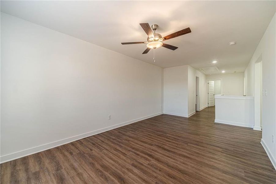 Spacious, unfurnished interior of a new home in Alcovy Estates, Monroe (Image 41).