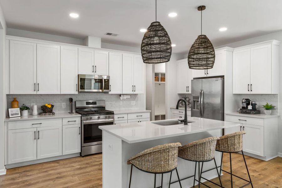 Furnished interior view inside a new home in Windsor Crossing, North Charleston (Image 7).