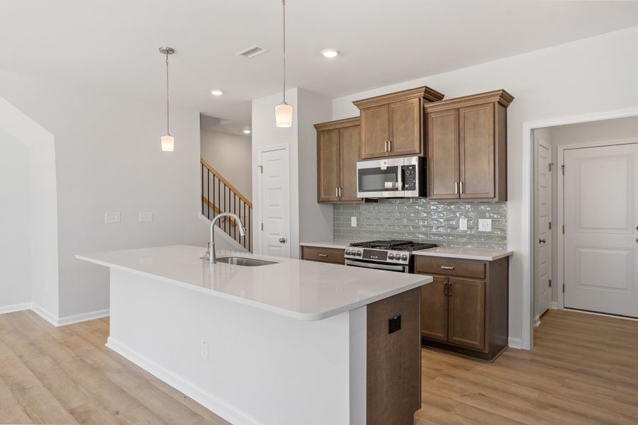 Furnished interior view inside a new home in Sweetbrier, Durham (Image 9).