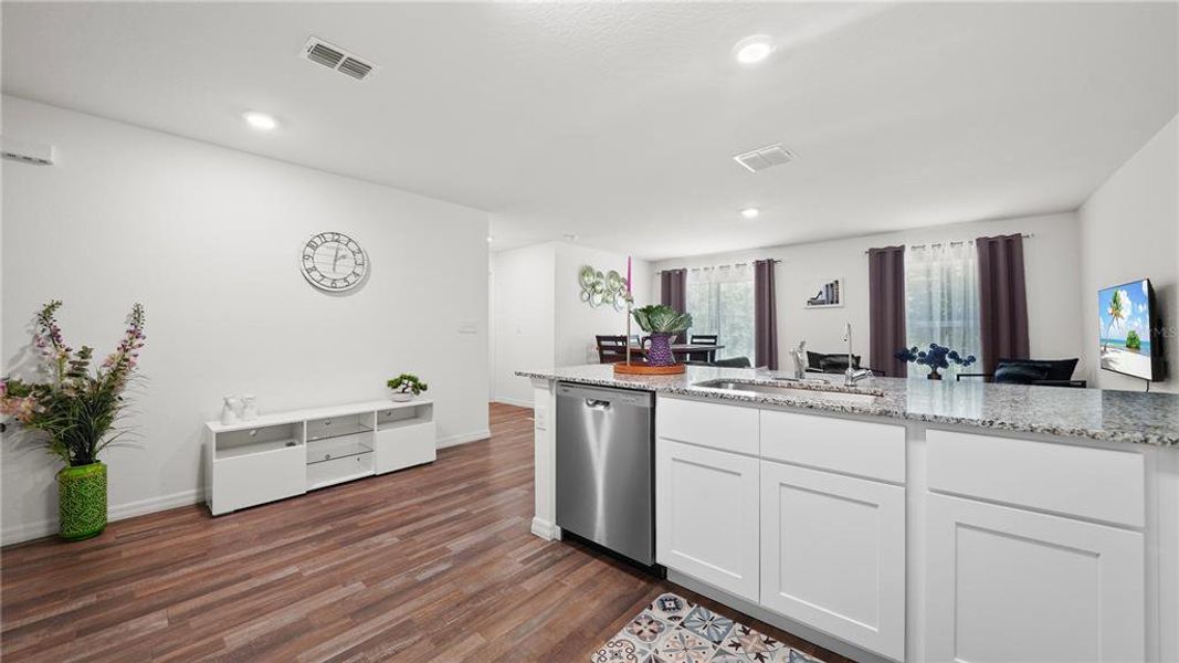 Furnished interior view inside a new home in , North Port (Image 6).