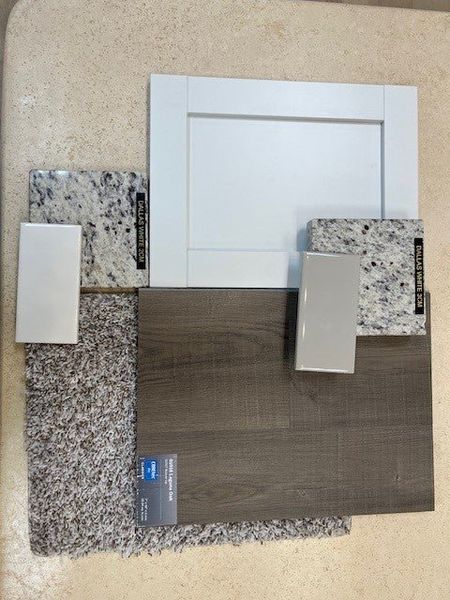 Final Interior Selections for 6122 Quiet Oak Place