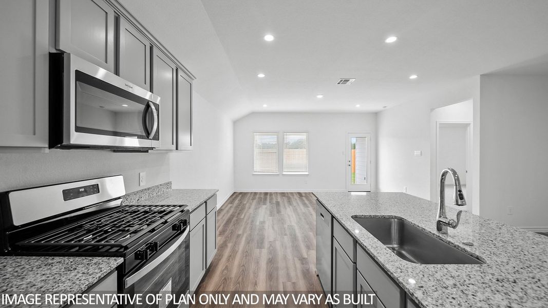 Furnished interior view inside a new home in Holly Trails, Sour Lake (Image 4).