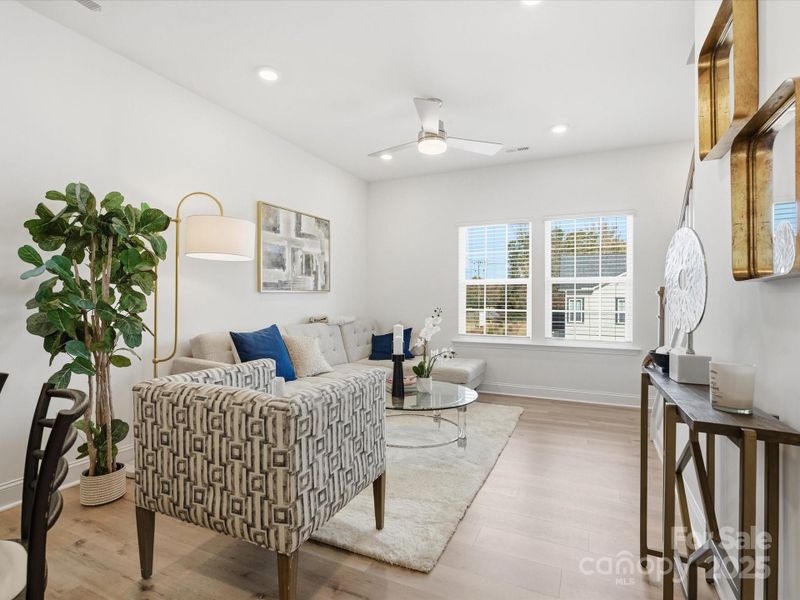 Furnished interior view inside a new home in Sycamore Trail, Matthews (Image 7).