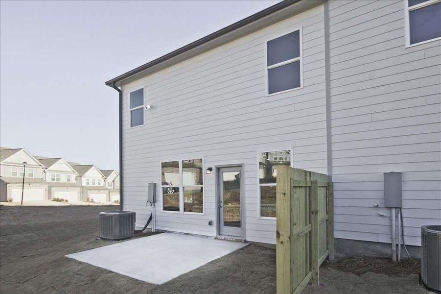 Exterior details and patio area of a home in , Gainesville (Image 19).