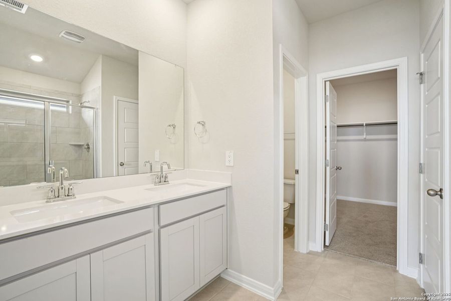 Furnished interior view inside a new home in Kallison Ranch, San Antonio (Image 8).