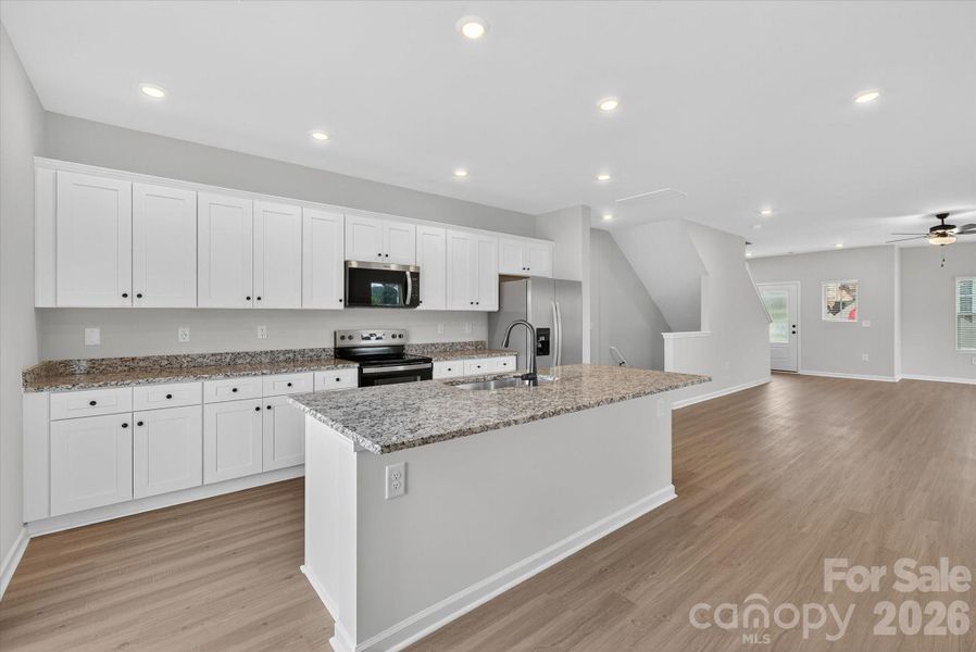 Furnished interior view inside a new home in Rhyne Court, Gastonia (Image 9).