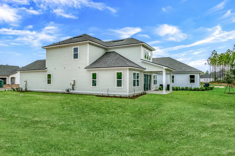 Representative exterior details of a home built from the Walton by Riverside Homes in Mariposa at EverRange, Jacksonville (Image 3).
