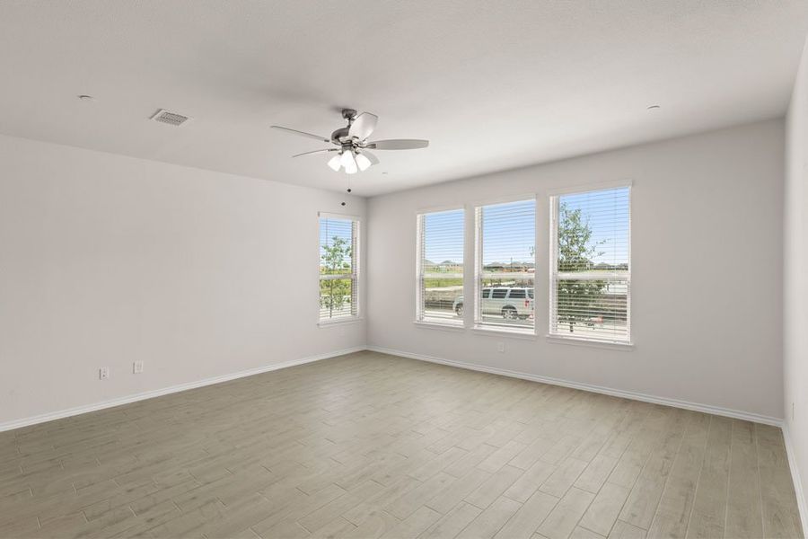 Representative exterior photo of a completed home built from the Lavon by Impression Homes in Creekshaw, Royse City, TX (Image 10). Representative exterior photo of a completed home built from the Lavon by Impression Homes in Creekshaw, Royse City, TX (Image 10).