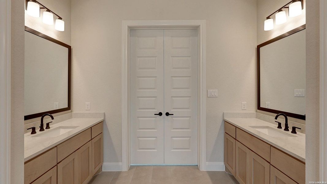 Furnished interior view inside a new home in Megan's Landing, Castroville (Image 15).