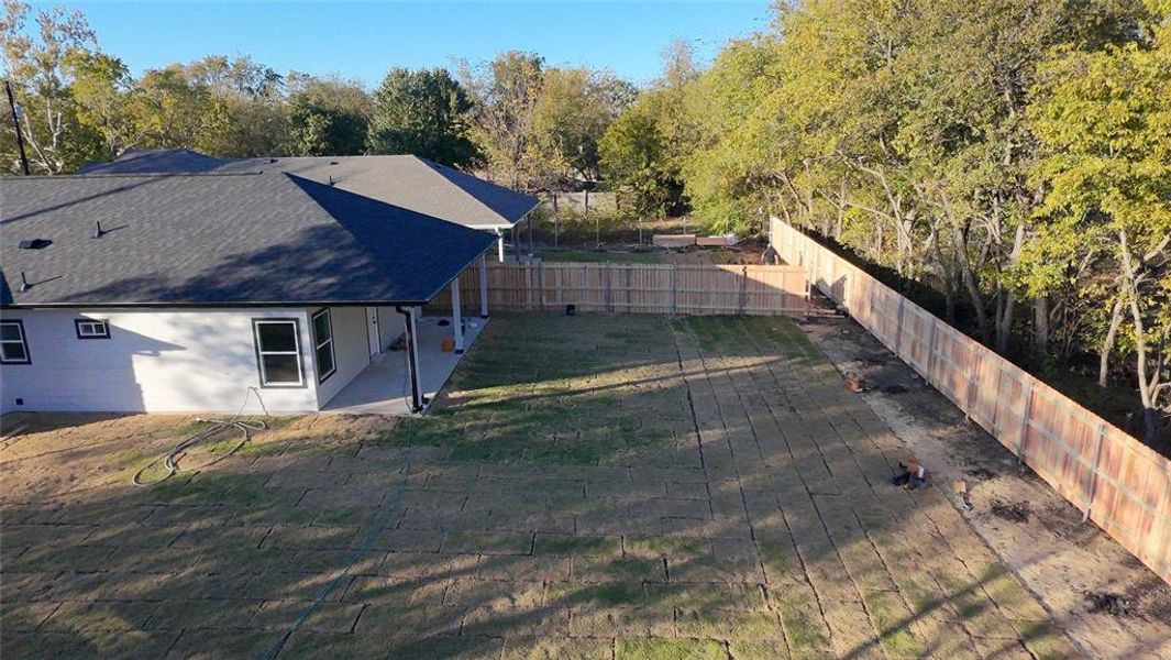 Beautiful Backyard view Beautiful Backyard view