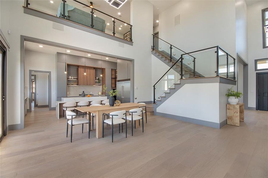 Furnished interior view inside a new home in , Heath (Image 6).