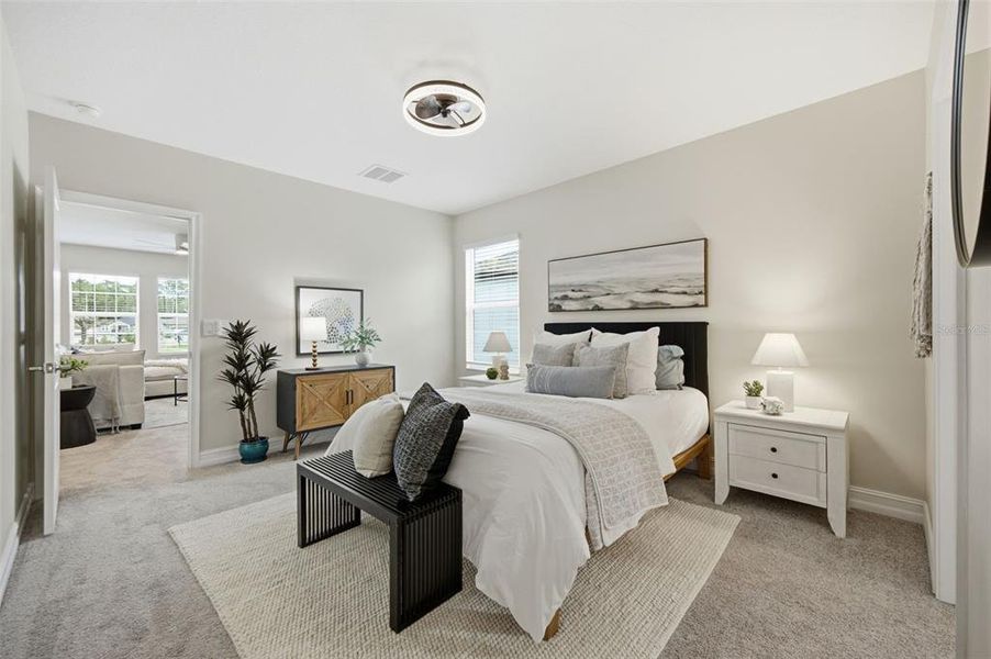 Furnished interior view inside a new home in Pearl Estates, Lutz (Image 8).